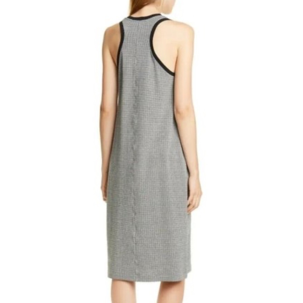 Rag & Bone Mari Button Hem Houndstooth Midi Tank … - image 2